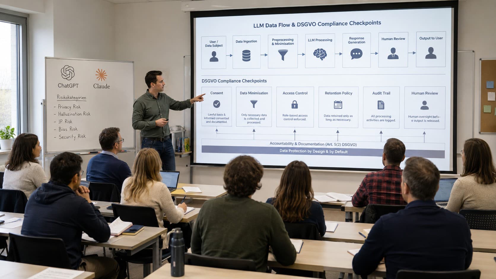 LLMs & Datensicherheit im Unternehmen: Governance & sicherer Modelleinsatz training