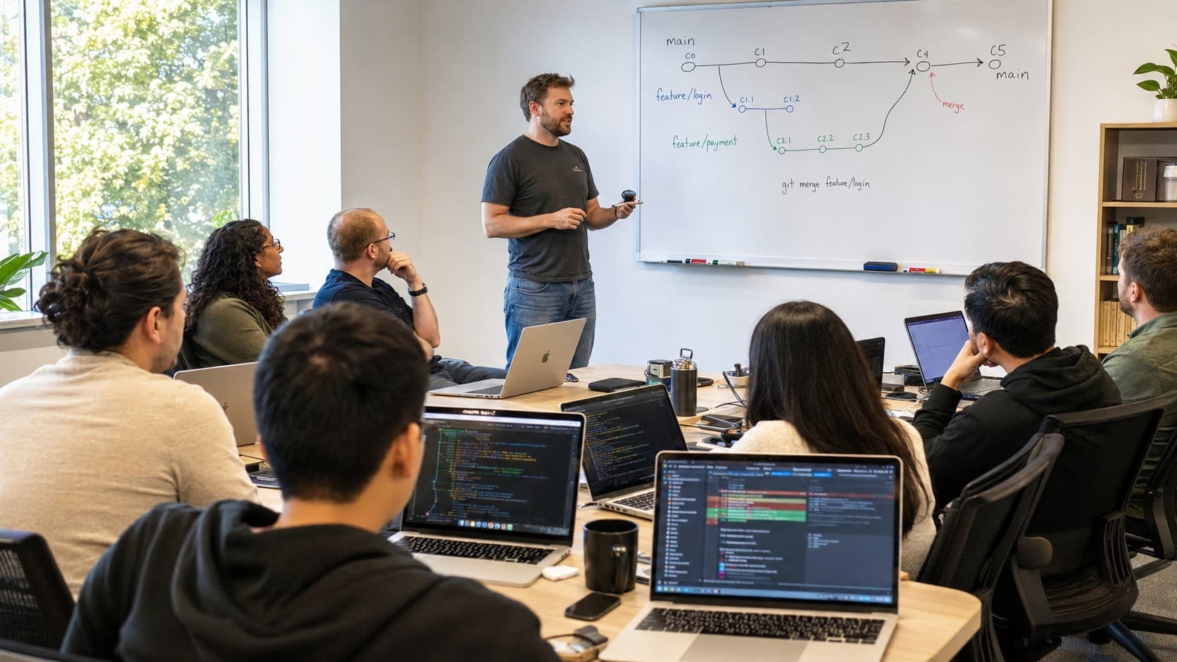 Git Einführung: Versionierung, Branching & kollaborative Entwicklung im Unternehmen training