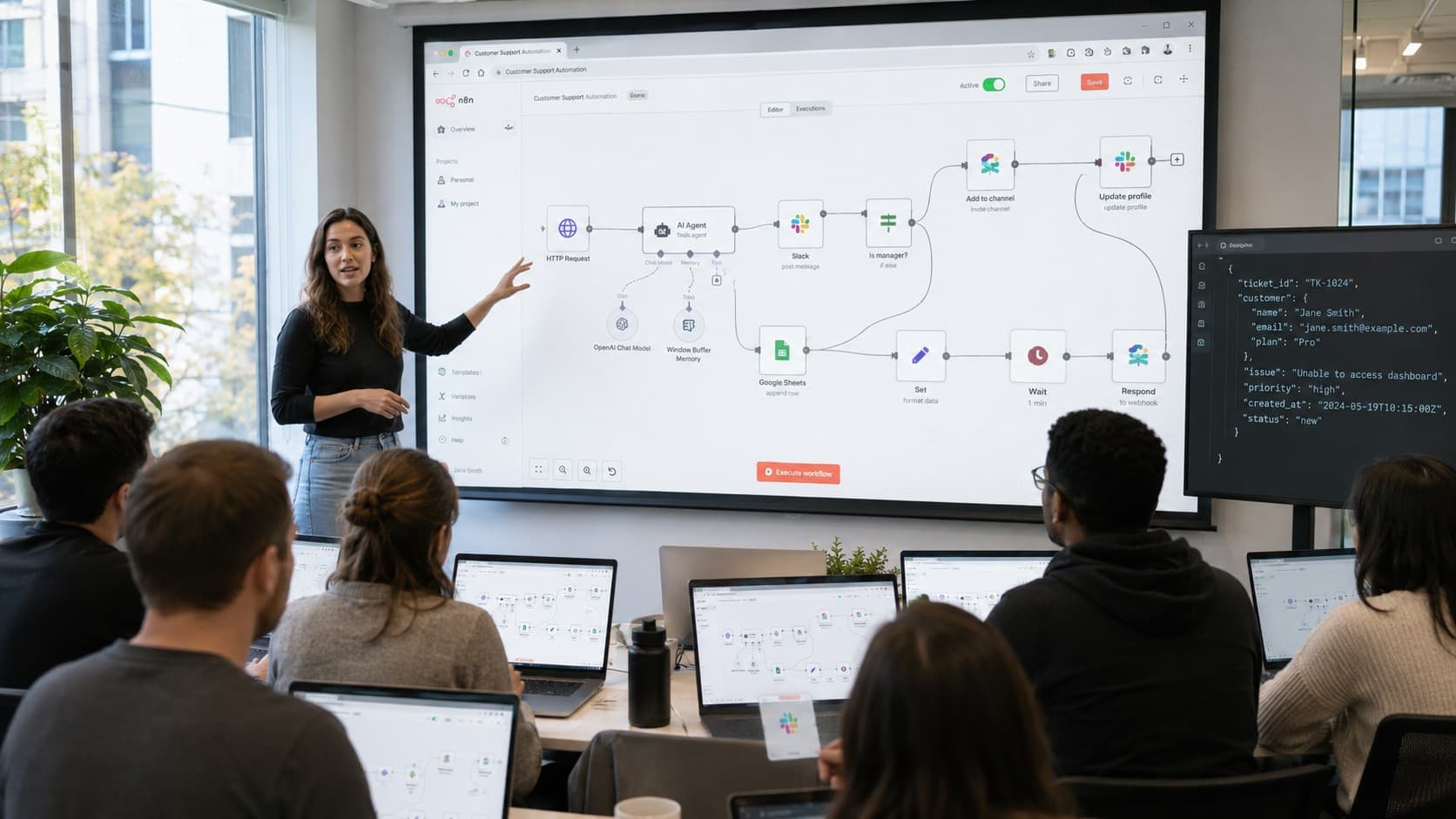 N8N Einführung im Unternehmen: Workflows, Automatisierungen & KI-Agenten aufbauen training