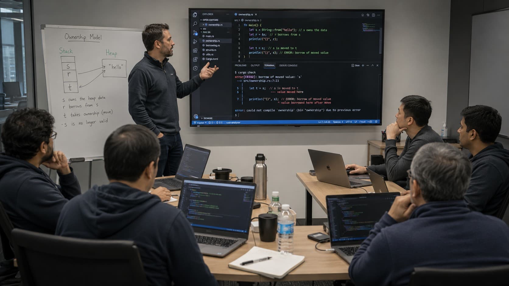 C/C++ zu Rust: Migration, Sicherheit & moderne Systementwicklung im Unternehmen training